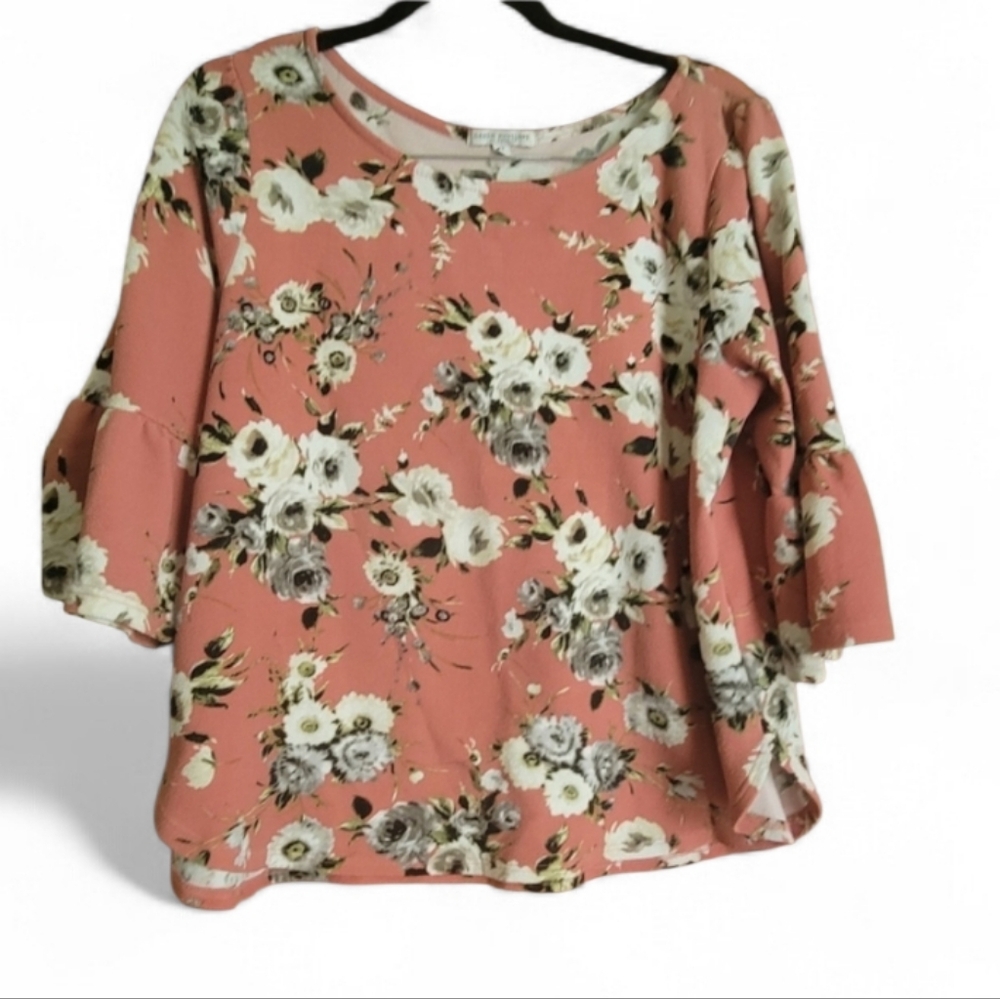 Green Envelope Floral Shirt